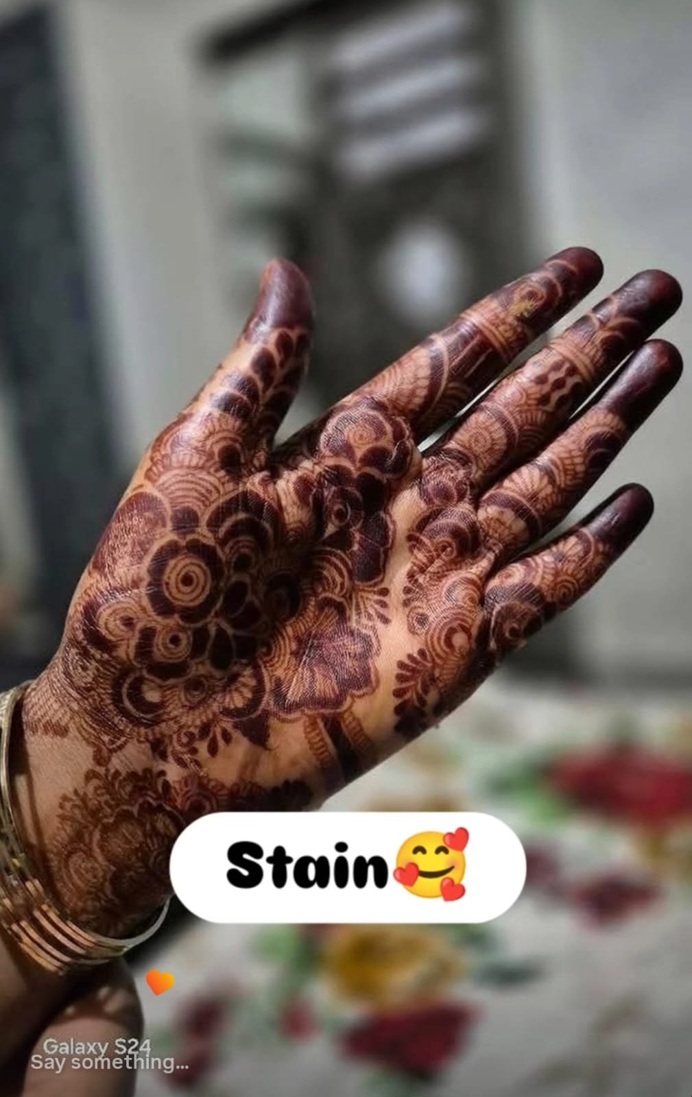 Organic Mehendi happy customer